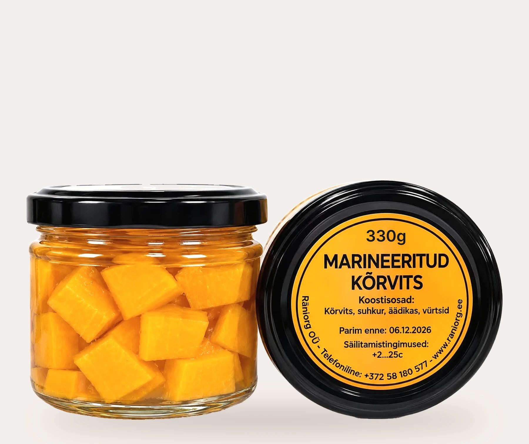 Pickled pumpkin